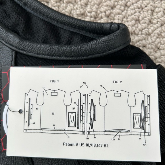 NWT Men’s Large Commando Leather Motorcycle Vest - Picture 6 of 11